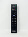 A Sony PCV-K10 DVD remote control standing vertically against a plain white background.