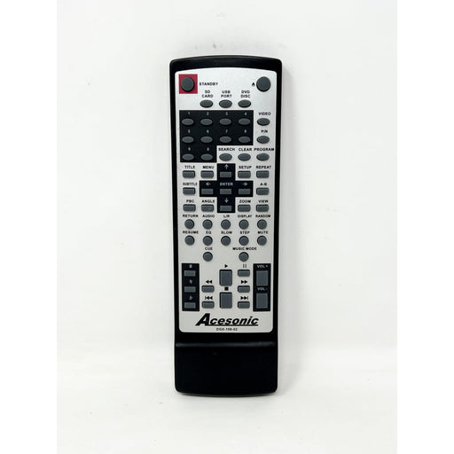 Acesonic DGX-106-02 Karaoke System Remote Control