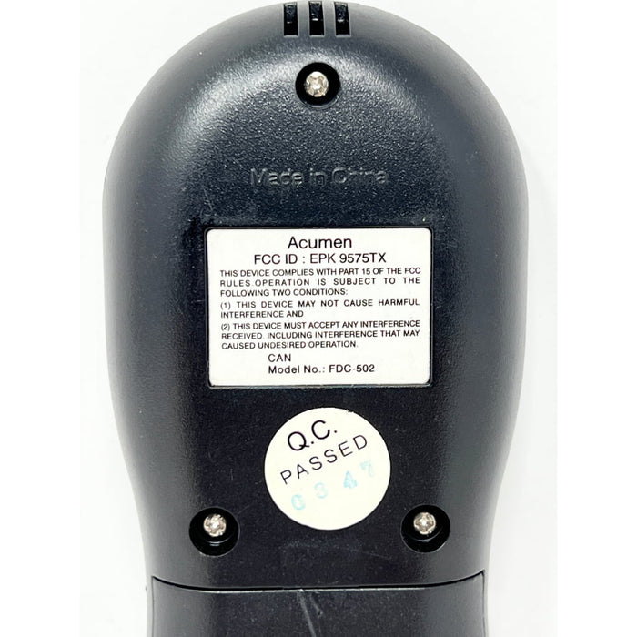 Acumen Fireplace Remote Control FDC-502 EPK9575TX