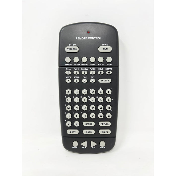 Adaptive Micro Systems Alpha LED Sign Remote Control