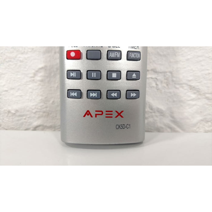 Apex CK5D-C1 TV Remote Control