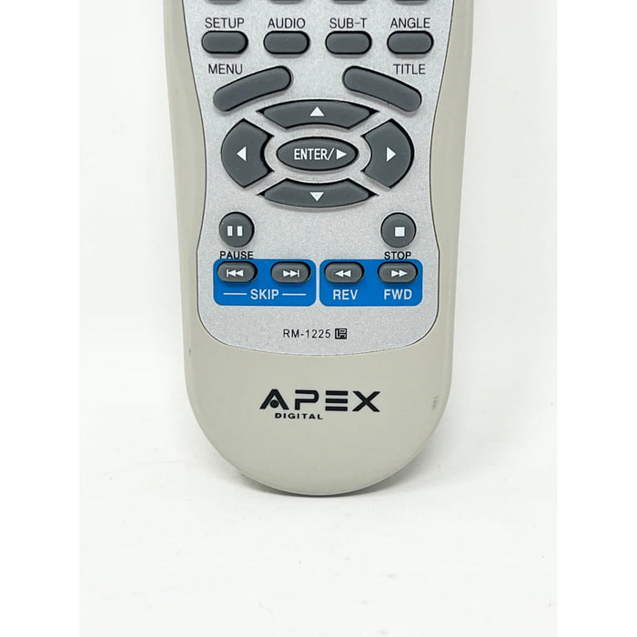 Apex Digital RM-1225 Remote Control