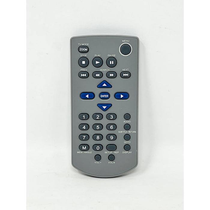 Audiovox D7200MB Portable DVD Remote Control