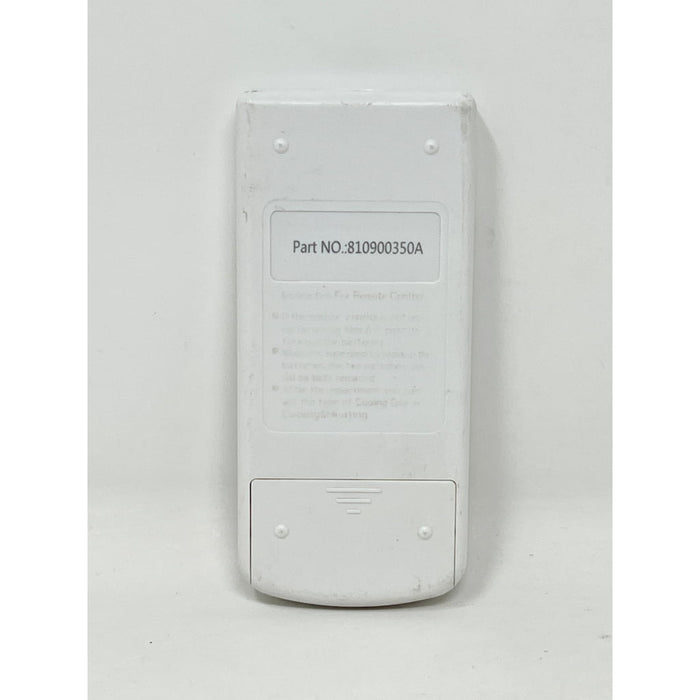Black + Decker 810900350A Portable Air Conditioner Remote Control