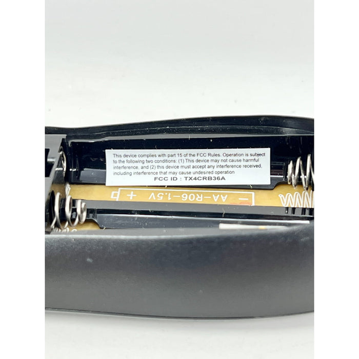 Blue Ridge CRB-36 TX4CRB36A Remote Control