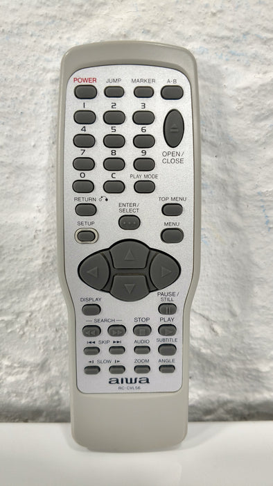 Aiwa RC-CVL56 DVD Player Remote Control