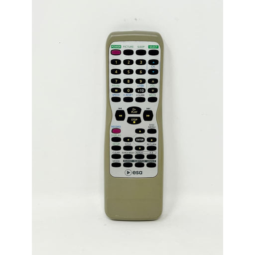 ESA DVD/VCR Combo Remote Control
