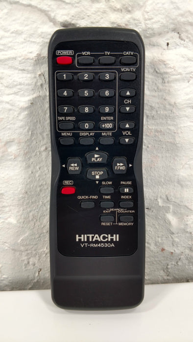 Hitachi VT-RM4530A VCR Remote Control
