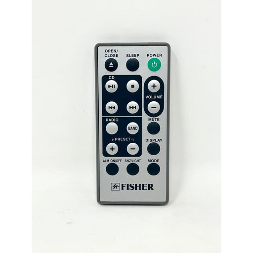Fisher CD Player Clock Radio Remote Control