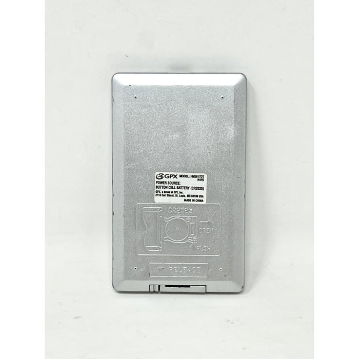 GPX HM3817DT N-RS Micro Hi-Fi Stereo System Remote Control