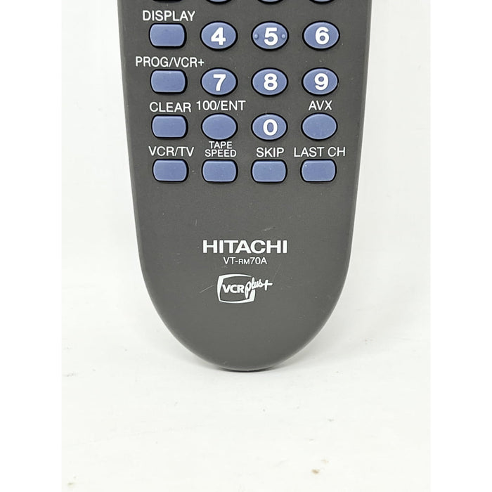 Hitachi VT-RM70A VCR Remote Control