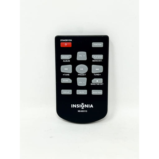 Insignia NS - B3113 Audio System Remote Control