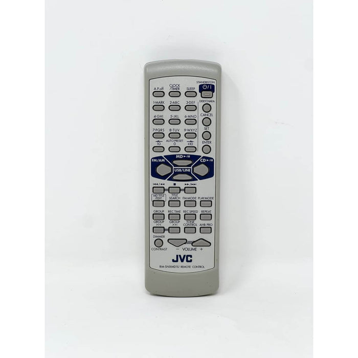 JVC RM-SNXMD1U Audio System Remote Control