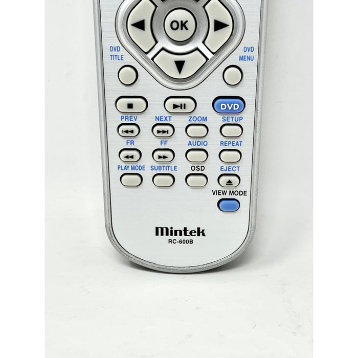 Mintek RC-600B TV/DVD Combo Remote Control