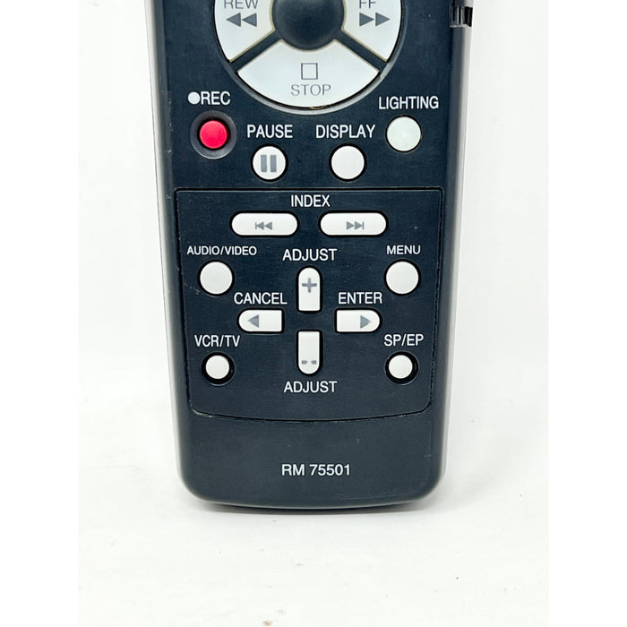 Mitsubishi RM 75501 VCR Remote Control