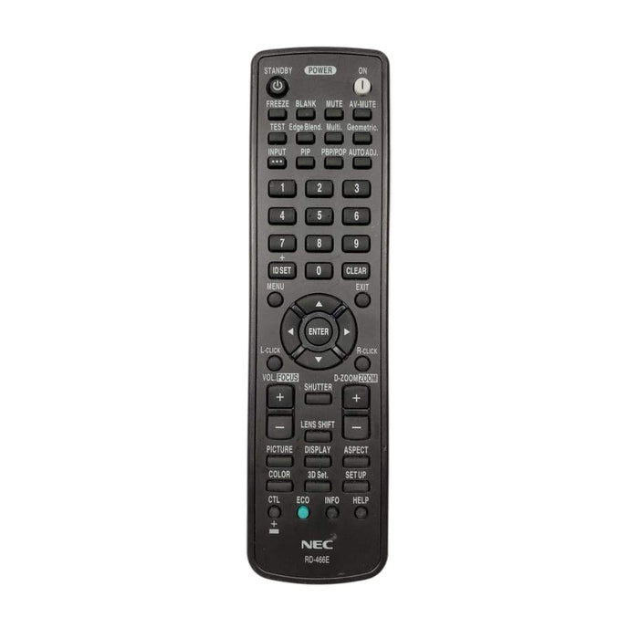 NEC RD-466E Projector Remote Control — Best Deal Remotes