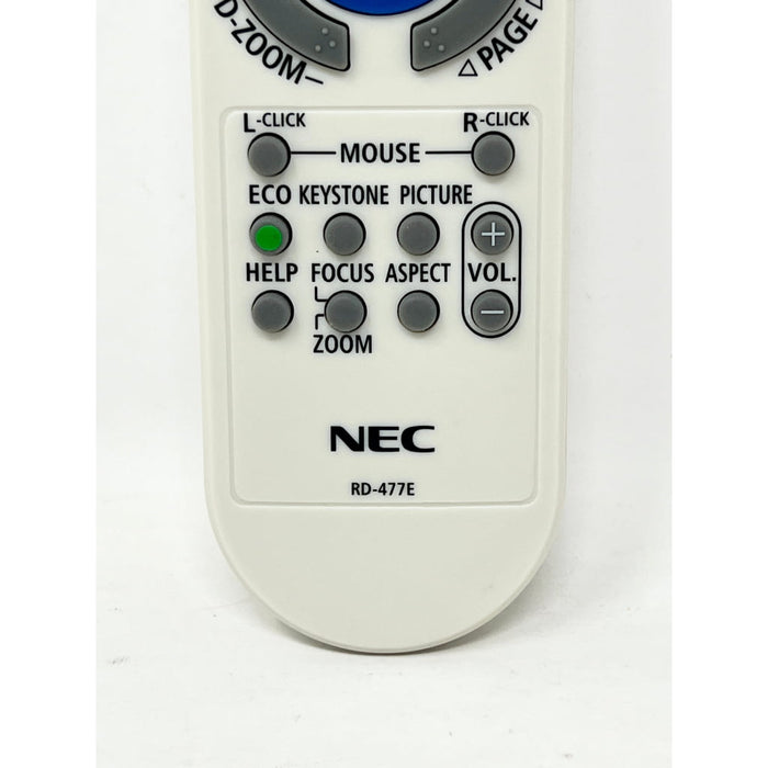 NEC RD-477E Projector Remote Control