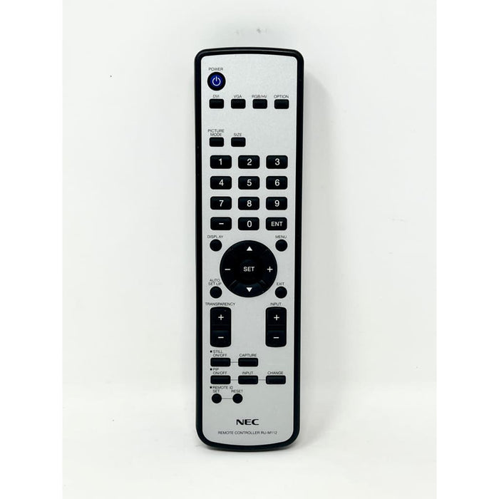 NEC RU-M112 LCD TV Remote Control