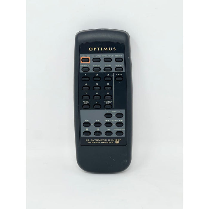 Optimus CD Player Remote Control for CD-8400, CD-8350
