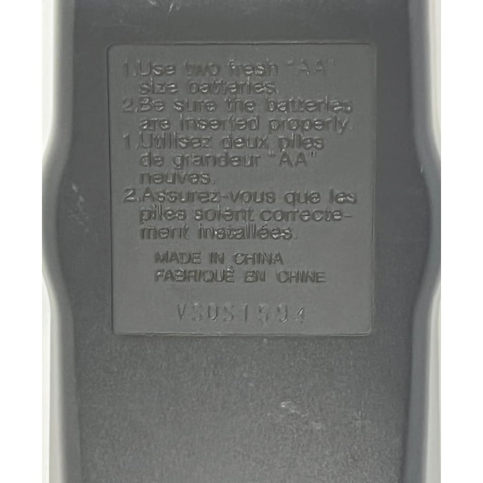 Panasonic VSQS1594 Tower VCR Remote Control