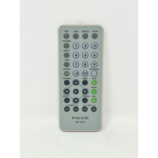 PDVD RC-1810 Portable DVD Remote Control