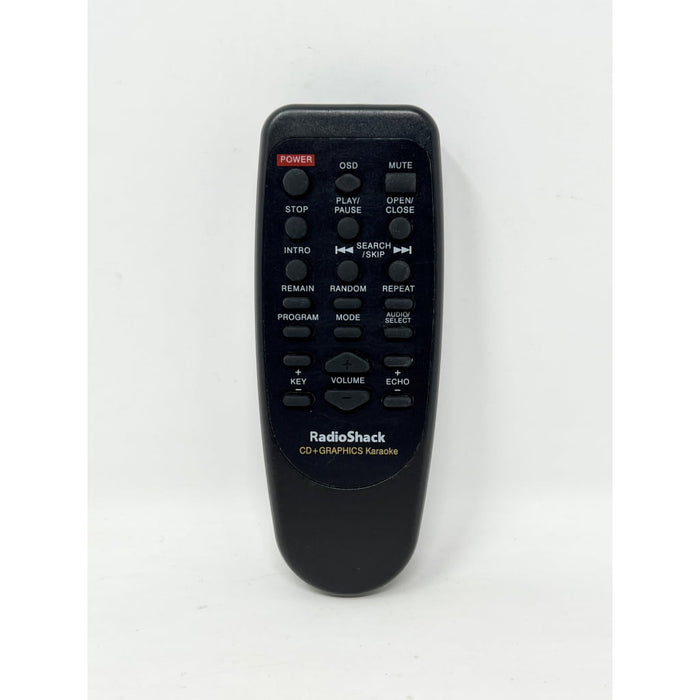 RadioShack CD + Graphics Karaoke Machine Remote Control