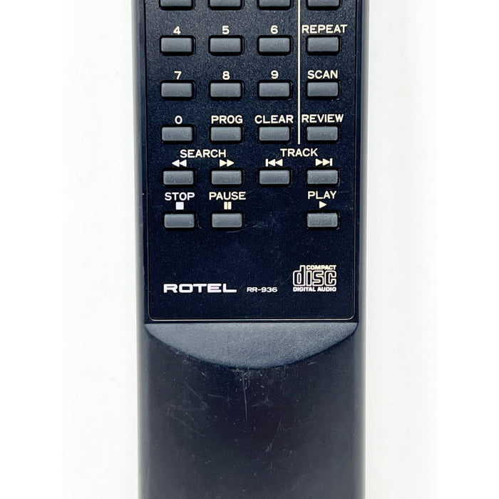 Rotel RR-936 CD Player Remote Control