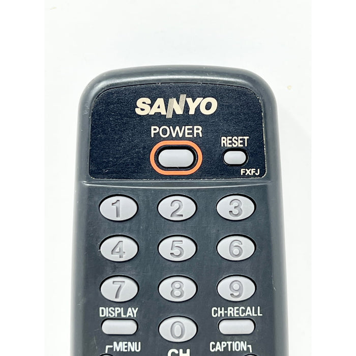 Sanyo FXFJ TV Remote Control for DS19650 PC-6020 PC-6520 PC-6013