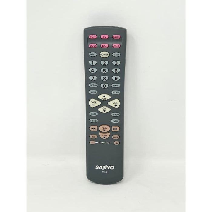 Sanyo FXWB TV Remote Control