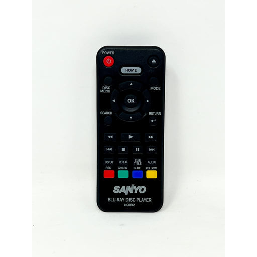 Sanyo NC092 Blu-Ray CD Player Remote Control