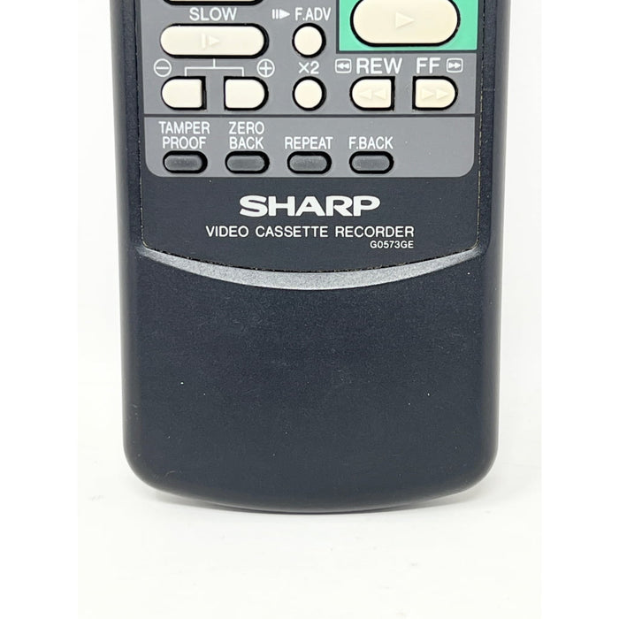 Sharp G0573GE VCR Remote Control