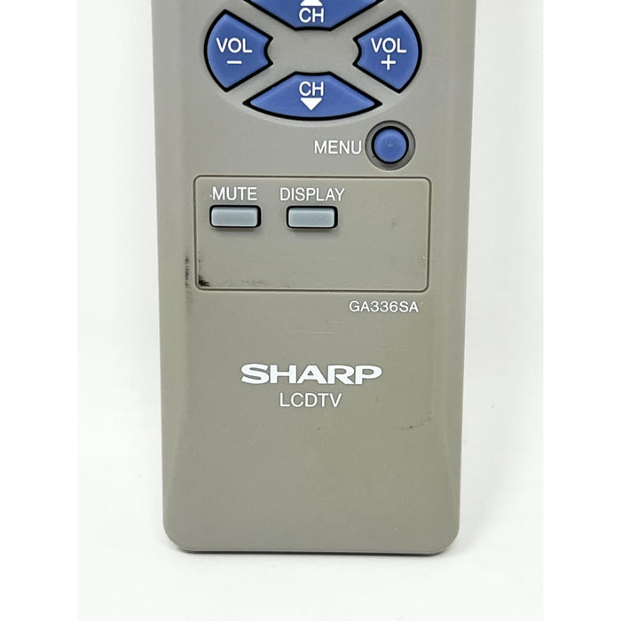 Sharp GA336SA TV Remote Control