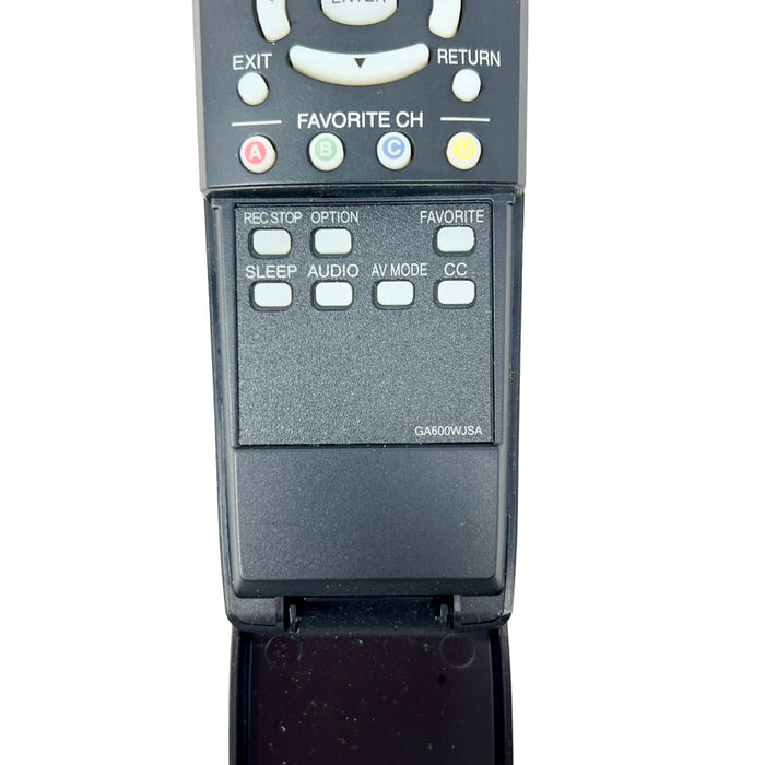 Sharp GA600WJSA Aquos TV Remote Control