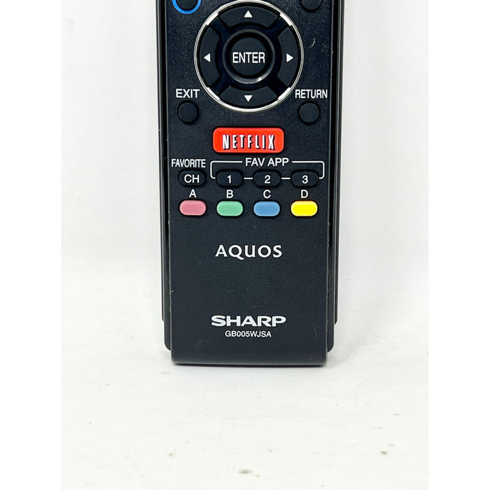 Sharp GB005WJSA TV Remote Control