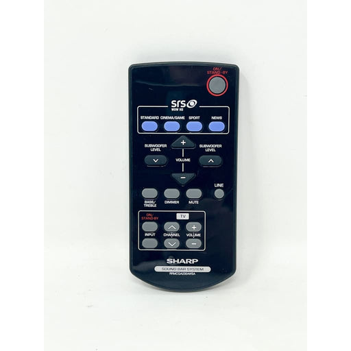 Sharp RRMCGA235AWSA Sound Bar Remote Control