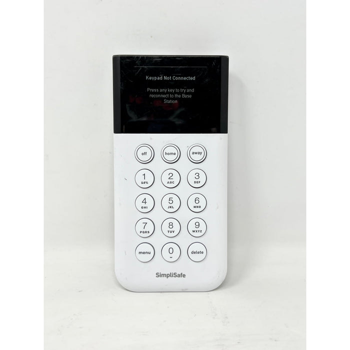 SimpliSafe SSKP3 Home Security System Remote Control Keypad