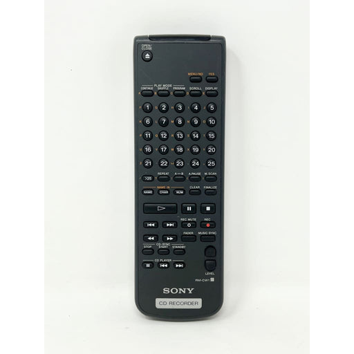 Sony RM-CW1 CD Recorder Remote Control