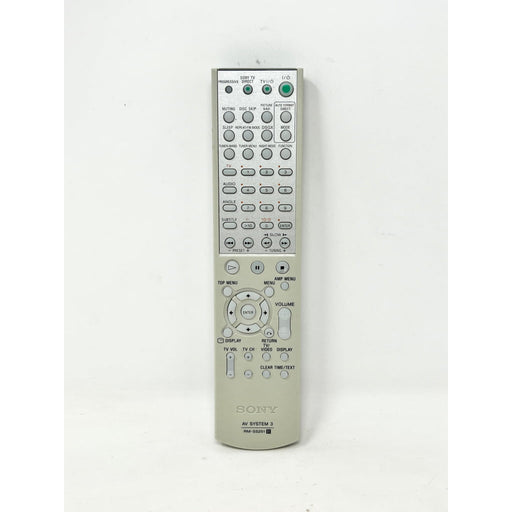Sony RM-SS251 AV System Remote Control