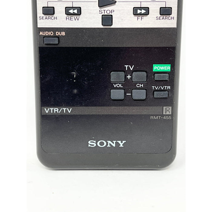 Sony RMT-455 VCR Remote Control for EV-S550 Video8 VCR