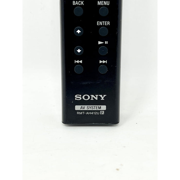 Sony RMT-AH412U Soundbar Home Theater Remote Control