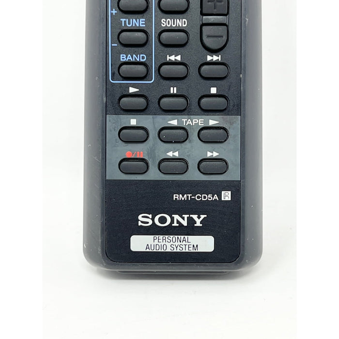 Sony RMT-CD5A CD Player Boombox Remote Control for ZS5D