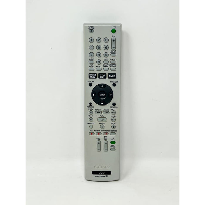 Sony RMT-D229A DVD/VCR Remote Control