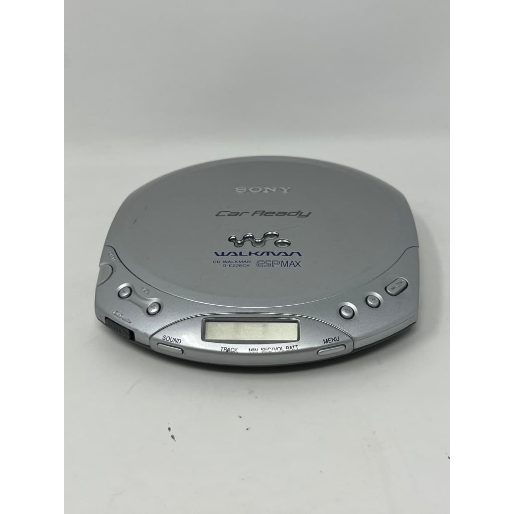 Sony Walkman CD Player D-E226CK Discman Car Ready with anti-skip