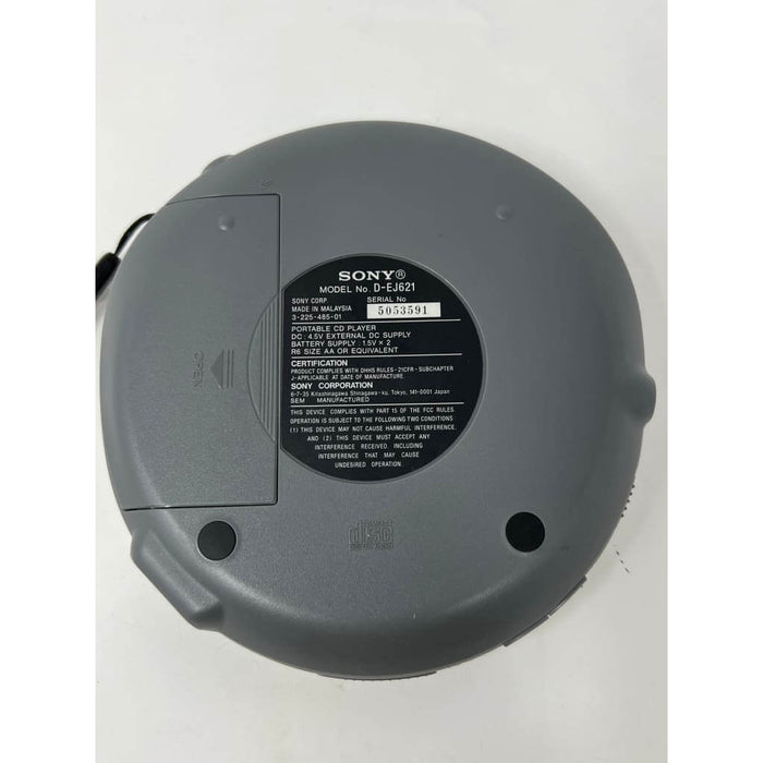 Sony Walkman CD Player D-EJ621 Discman with anti-skip G-Protection