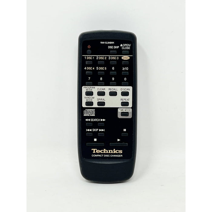 Technics RAK-SL948WK 5-Disc CD Player Remote Control