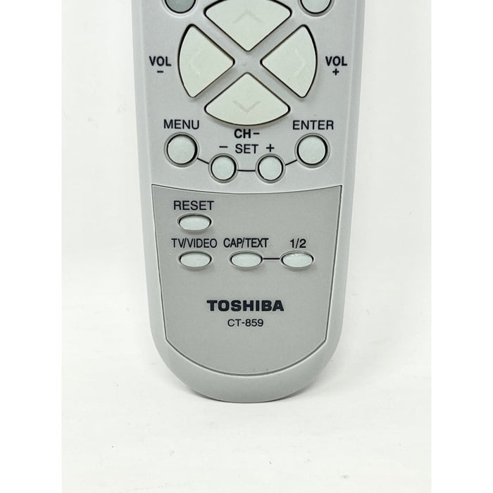 Toshiba CT-859 TV Remote 13A24 13A25 19A24 20AS26 19A26 14AF45 20A45C