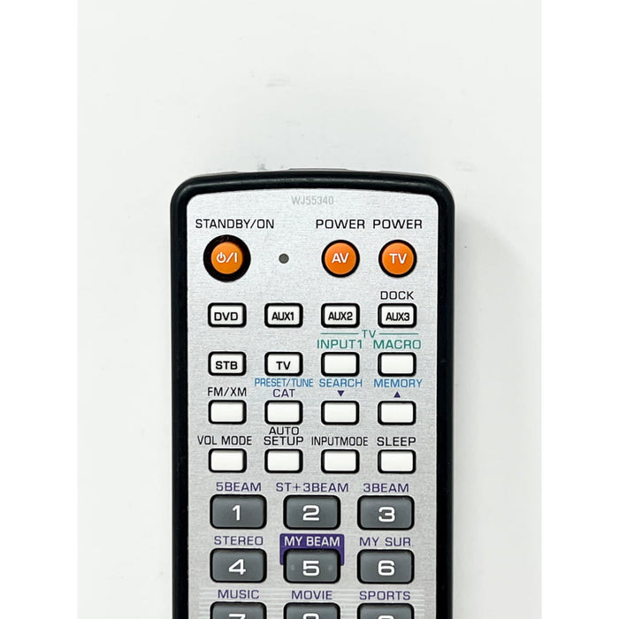 Yamaha WJ55340 Digital Sound Projector Soundbar System Remote Control