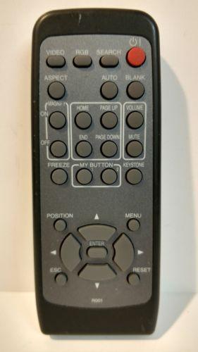 Hitachi R001 Projector Remote Control for IMAGEPRO8776 CPX260 PJ358 CPX417WF EDX32
