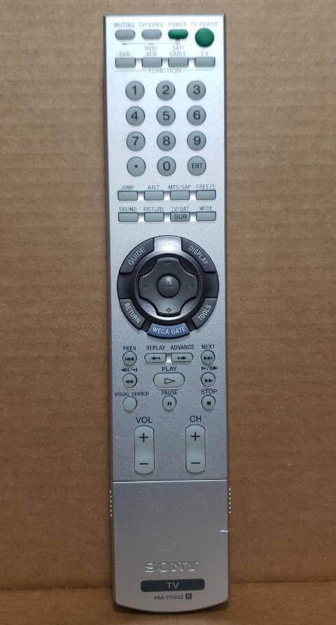 Sony RM-YD002 TV Remote Control