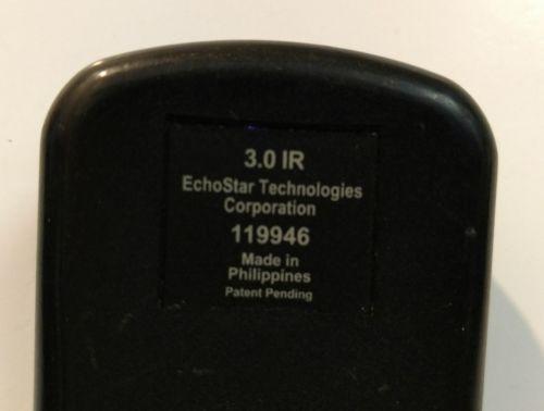 Dish Network 119946 3.0 IR Echostar Remote Control TV1
